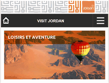 Tablet Screenshot of fr.visitjordan.com